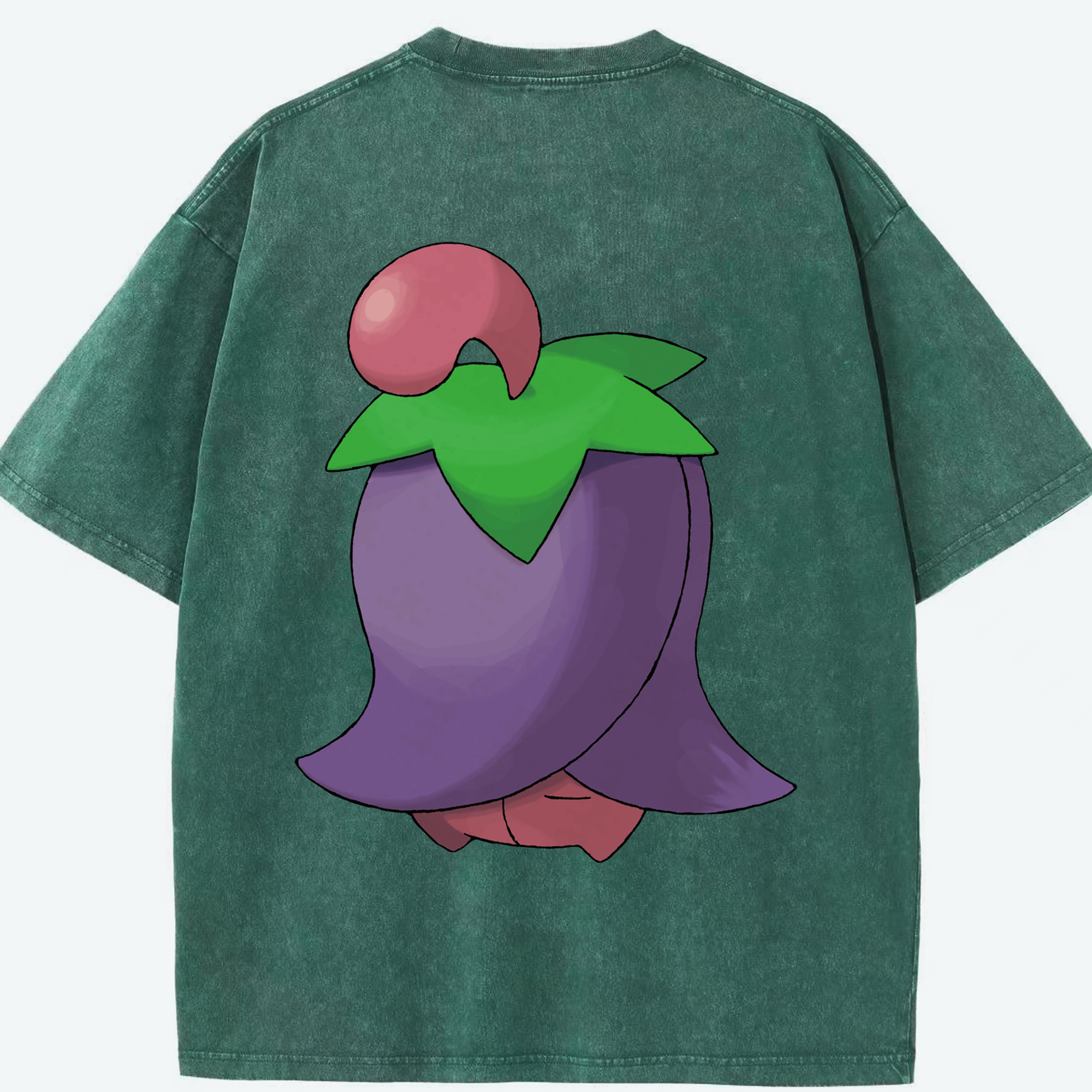 （画像用） ポケットモンスター Pokémon 綿100% ヴィンテージ風 半袖Tシャツ（背面プリント）